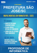 Mapas Mentais para o Concurso Prefeitura São José/SC para Professor de Informática