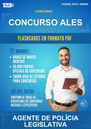 Flashcards em PDF para o Concurso Ales para Agente de Polícia Legislativa - 1000 Flashcards
