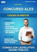 Flashcards em PDF para o Concurso Ales para Consultor Legislativo Saúde Pública - 2000 Flashcards