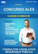 Flashcards em PDF para o Concurso Ales para Consultor Legislativo Segurança Pública - 2000 Flashcards