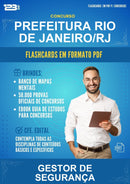Flashcards em PDF para o Concurso Prefeitura Rio de Janeiro/RJ para Gestor de Segurança - 2000 Flashcards