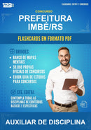 Flashcards em PDF para o Concurso Prefeitura Imbé/RS para Auxiliar de Disciplina - 2000 Flashcards