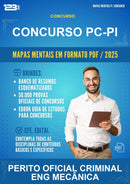 Mapas Mentais para o Concurso Pc-pi para Perito Oficial Criminal Eng Mecânica
