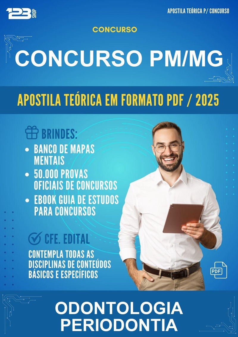 Apostila Teórica para o Concurso Pm/MG para Odontologia Periodontia