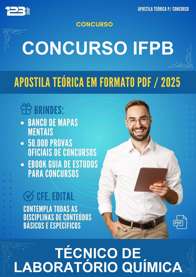 Apostila Teórica para o Concurso Ifpb para Técnico de Laboratório Química