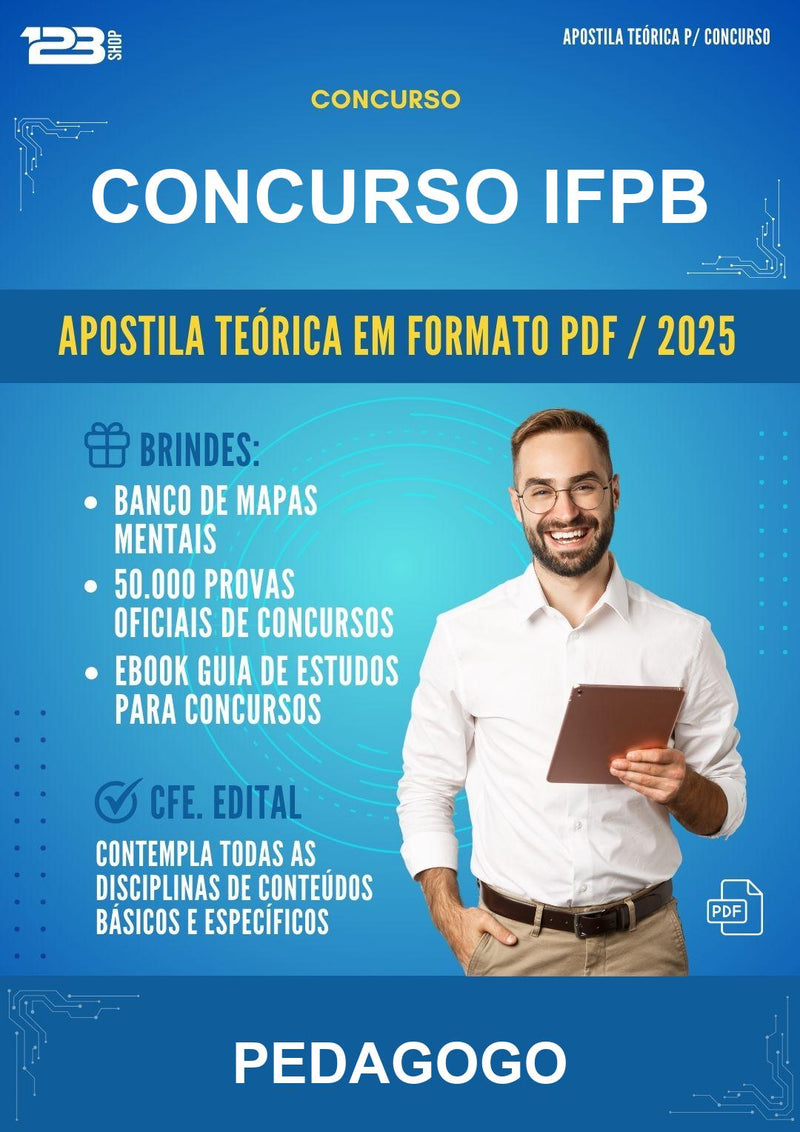 Apostila Teórica para o Concurso Ifpb para Pedagogo