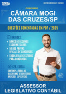 Questões Comentadas para o Concurso Câmara Mogi das Cruzes/SP para Assessor Legislativo Contábil - 1000 Questões
