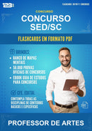 Flashcards em PDF para o Concurso Sed/SC para Professor de Artes - 400 Flashcards