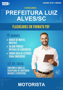 Flashcards em PDF para o Concurso Prefeitura Luiz Alves/SC para Motorista - 400 Flashcards