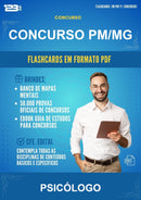 Flashcards em PDF para o Concurso Pm/MG para Psicólogo - 400 Flashcards