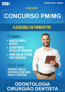 Flashcards em PDF para o Concurso Pm/MG para Odontologia Cirurgião Dentista - 400 Flashcards