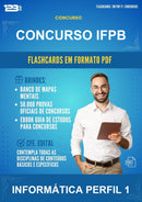 Flashcards em PDF para o Concurso Ifpb para Informática Perfil 1 - 1000 Flashcards