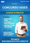Flashcards em PDF para o Concurso Iases para Técnico Socioeducativo Direito - 1000 Flashcards