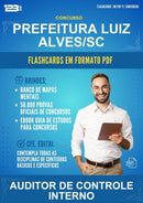 Flashcards em PDF para o Concurso Prefeitura Luiz Alves/SC para Auditor de Controle Interno - 1000 Flashcards