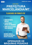 Flashcards em PDF para o Concurso Prefeitura Marcelândia/MT para Operador de Máquinas Pesadas - 1000 Flashcards