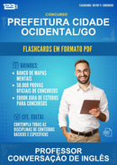 Flashcards em PDF para o Concurso Prefeitura Cidade Ocidental/GO para Professor Conversação de Inglês - 1000 Flashcards