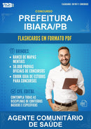 Flashcards em PDF para o Concurso Prefeitura Ibiara/PB para Agente Comunitário de Saúde - 2000 Flashcards