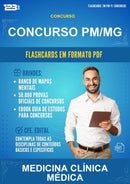 Flashcards em PDF para o Concurso Pm/MG para Medicina Clínica Médica - 2000 Flashcards
