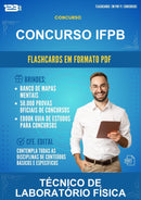 Flashcards em PDF para o Concurso Ifpb para Técnico de Laboratório Física - 2000 Flashcards