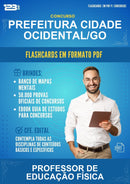Flashcards em PDF para o Concurso Prefeitura Cidade Ocidental/GO para Professor de Educação Física - 2000 Flashcards