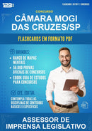 Flashcards em PDF para o Concurso Câmara Mogi das Cruzes/SP para Assessor de Imprensa Legislativo - 2000 Flashcards