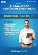 Mapas Mentais de Lei Orgânica do Município de Parintins/AM - Em Formato PDF