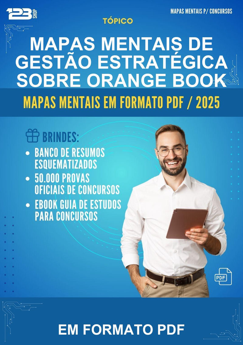 Mapas Mentais de Gestão Estratégica Sobre Orange Book - Em Formato Pdf