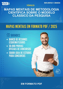Mapas Mentais de Metodologia Científica Sobre O Modelo Clássico da Pesquisa - Em Formato Pdf