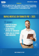 Mapas Mentais de Direitos Constitucional E de Direitos Humanos Sobre dos Direitos E Garantias Fundamentais - Em Formato Pdf