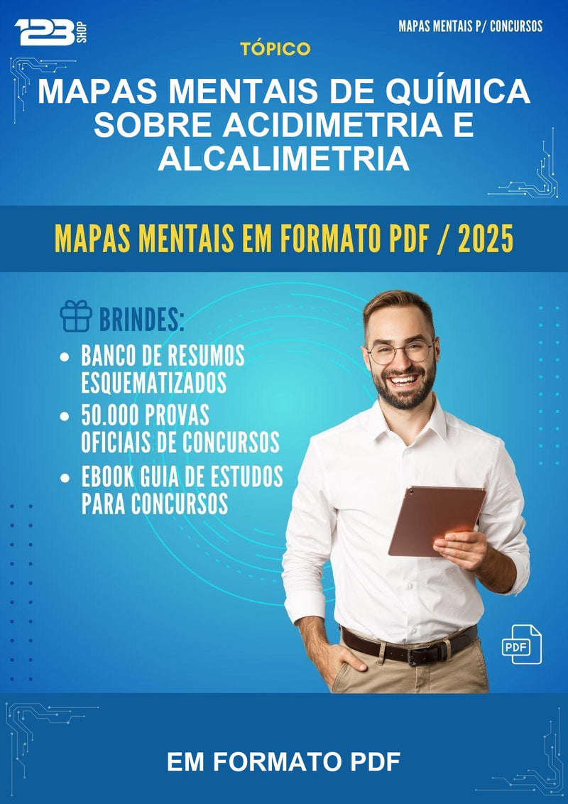 Mapas Mentais de Química Sobre Acidimetria E Alcalimetria - Em Formato Pdf