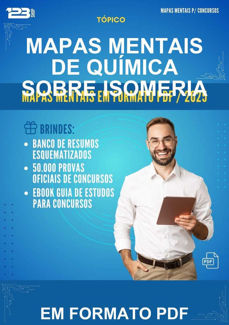 Mapas Mentais de Química Sobre Isomeria - Em Formato Pdf
