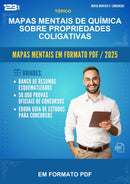 Mapas Mentais de Química Sobre Propriedades Coligativas - Em Formato Pdf