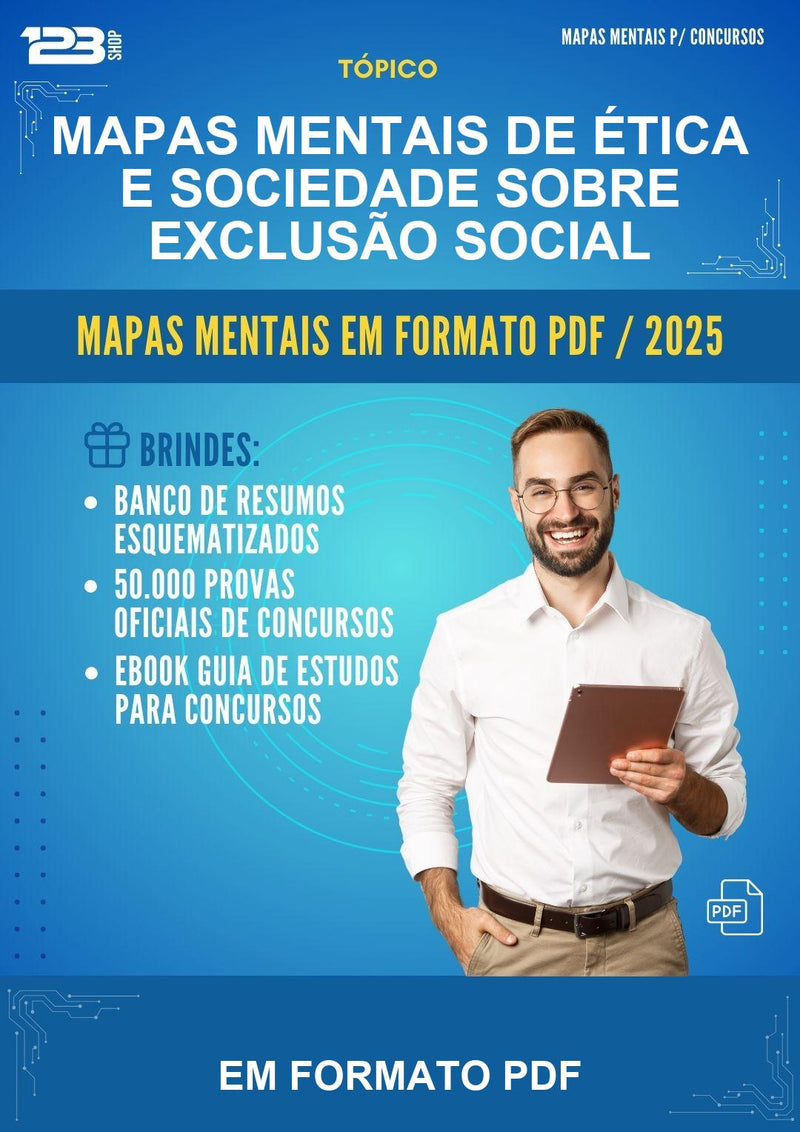 Mapas Mentais de Ética E Sociedade Sobre Exclusão Social - Em Formato Pdf