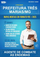 Mapas Mentais para o Concurso Prefeitura Três Marias/MG para Agente de Combate Às Endemias