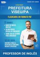 Flashcards em PDF para o Concurso Prefeitura Viseu/PA para Professor de Inglês - 1000 Flashcards