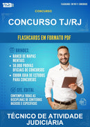 Flashcards em PDF para o Concurso Tj/RJ para Técnico de Atividade Judiciária - 1000 Flashcards