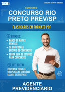 Flashcards em PDF para o Concurso Rio Preto Prev/SP para Agente Previdenciário - 1000 Flashcards