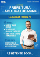 Flashcards em PDF para o Concurso Prefeitura Jaboticatubas/MG para Assistente Social - 2000 Flashcards