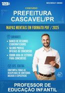 Mapas Mentais para o Concurso Prefeitura Cascavel/PR para Professor de Educação Infantil