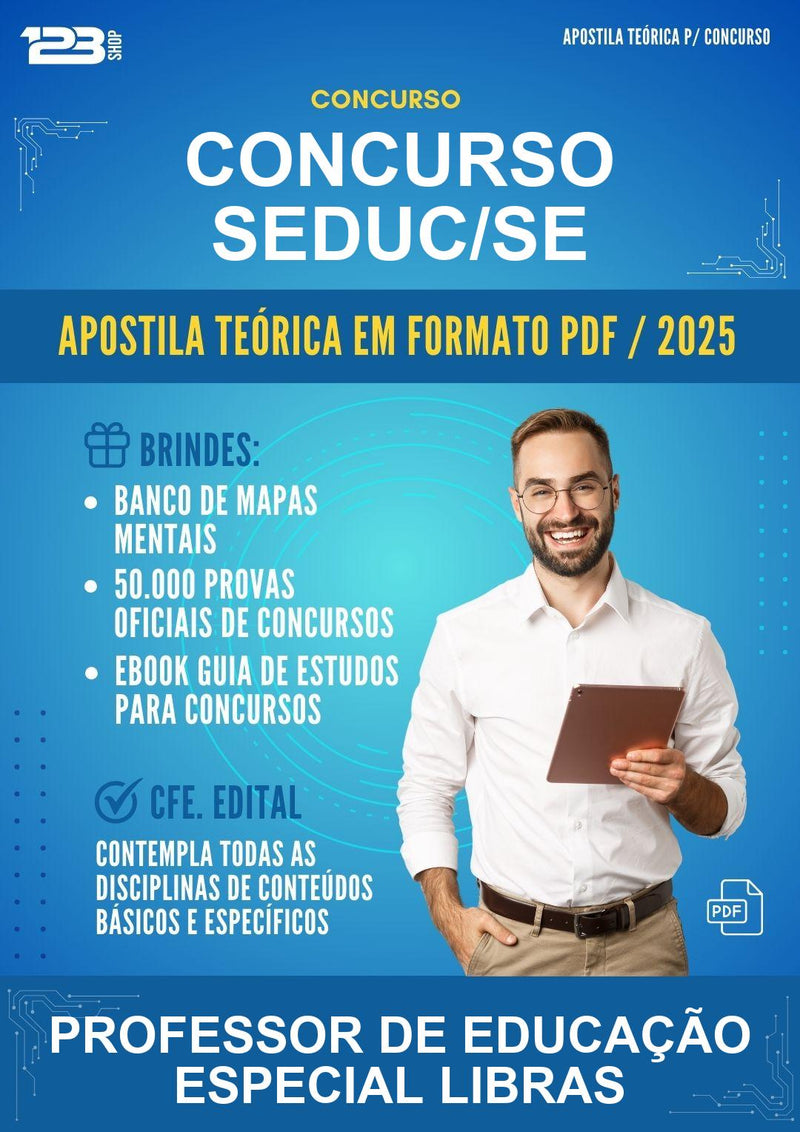 Apostila Teórica para o Concurso Seduc/SE para Professor de Educação Especial Libras