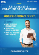 Mapas Mentais da Lei 12.852-2013 - Estatuto da Juventude - Em Formato Pdf