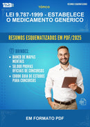 Lei 9.787-1999 - Estabelece O Medicamento Genérico Esquematizada