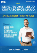 Apostila Teórica da Lei 13.786-2018 - Lei do Distrato Imobiliário - Em Formato Pdf