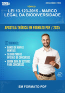 Apostila Teórica da Lei 13.123-2015 - Marco Legal da Biodiversidade - Em Formato Pdf