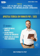 Apostila Teórica da Lei 12.587-2012 - Política Nacional de Mobilidade Urbana - Em Formato Pdf