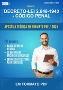 Apostila Teórica da Decreto-lei 2.848-1940 - Código Penal - Em Formato Pdf