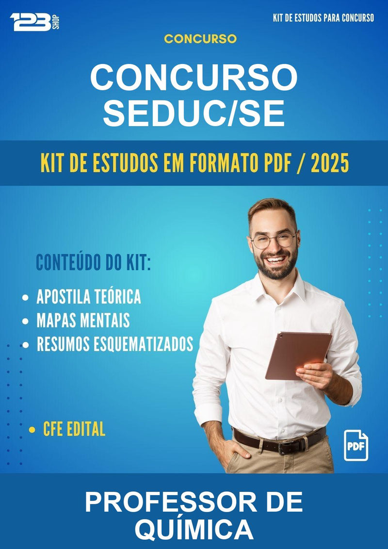 Kit de Estudos para o Concurso Seduc/SE para Professor de Química