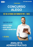 Kit de Estudos para o Concurso Alego para Analista Administrativo