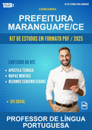 Kit de Estudos para o Concurso Prefeitura Maranguape/CE para Professor de Língua Portuguesa