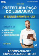 Kit de Estudos para o Concurso Prefeitura Paço do Lumiar/MA para Acompanhante Especializado Tutor